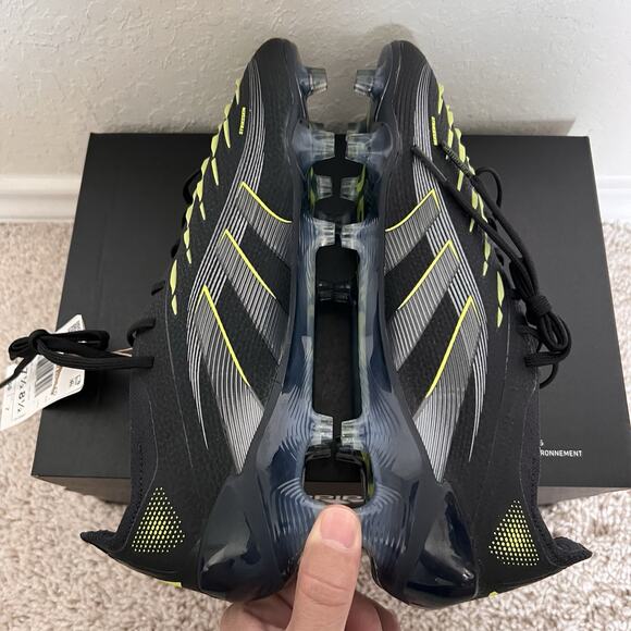 Adidas Predator Elite FG Electric Stealth Pack Soccer Cleats JI1085 Men Size 7.5 main image 5